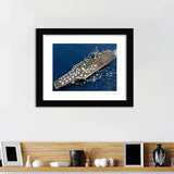 Aircraft Carrier, Navy Aircraft Carrier, Uss Nimitz Wall Art Print - Framed Art, Framed Prints, Painting Print