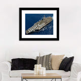 Aircraft Carrier, Navy Aircraft Carrier, Uss Nimitz Wall Art Print - Framed Art, Framed Prints, Painting Print