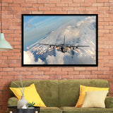 Aircraft F35 Canvas Framed Art Prints Wall Decor - Painting Art, Framed Picture, Ready to Hang