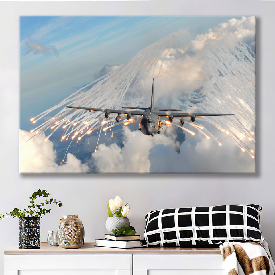 Aircraft F35 Canvas Canvas Prints Wall Art Decor - Painting Canvas, Art Prints, Ready to Hang