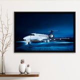 Airplane Art Framed Canvas Prints Wall Art Decor, Framed Picture, Floating Frame