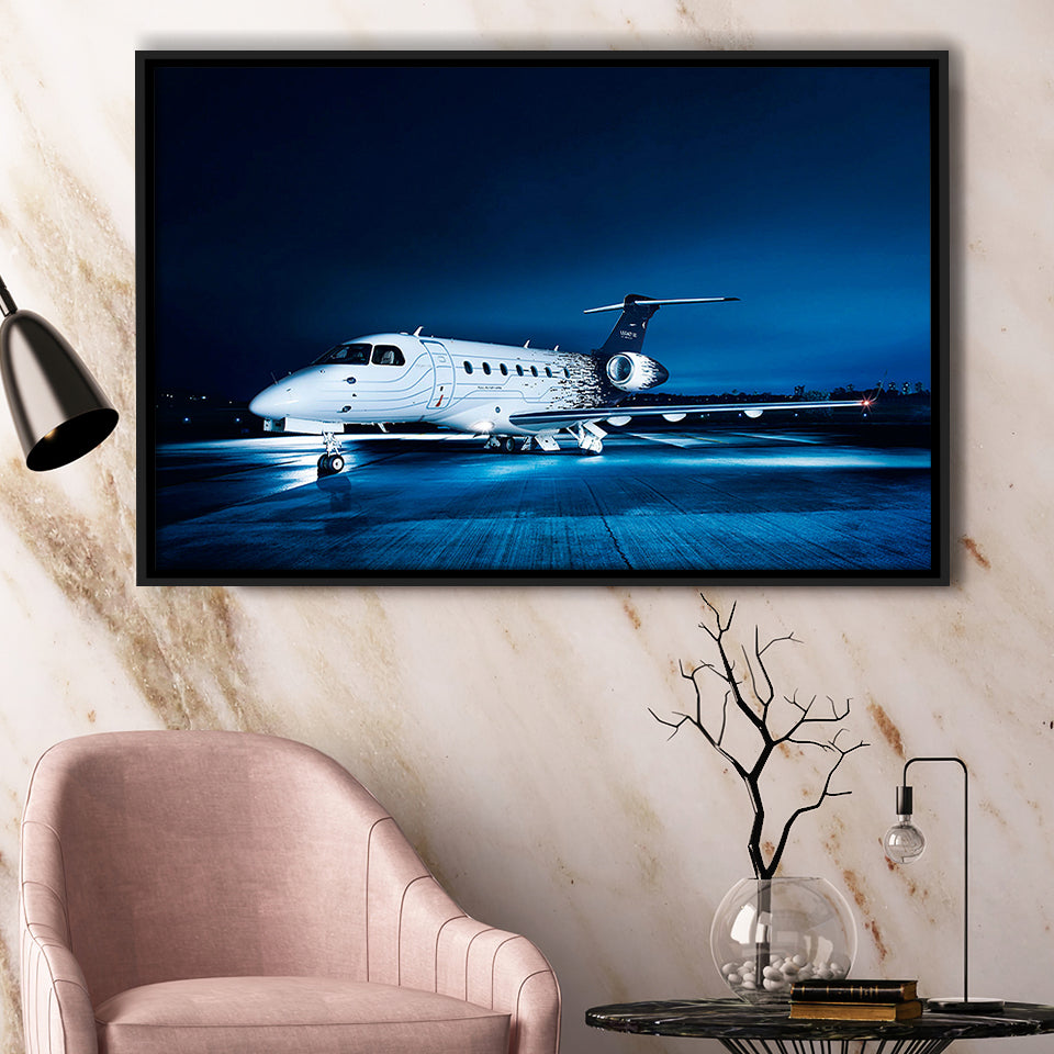 Airplane Art Framed Canvas Prints Wall Art Decor, Framed Picture, Floating Frame