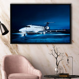 Airplane Art Framed Canvas Prints Wall Art Decor, Framed Picture, Floating Frame