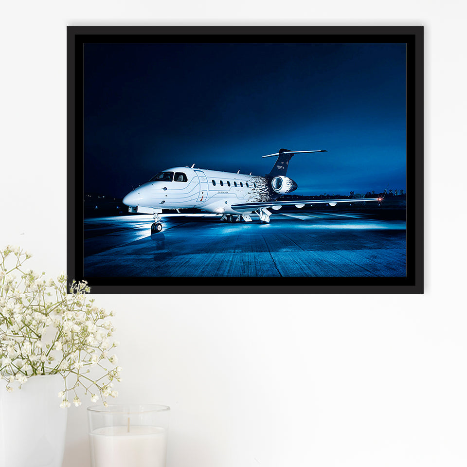 Airplane Art Framed Canvas Prints Wall Art Decor, Framed Picture, Floating Frame