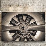 Airplane Propeller Stylish Canvas Prints Wall Art Decor - Paiting Canvas, Art Prints, Wall Decor, For Sale