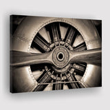 Airplane Propeller Stylish Canvas Prints Wall Art Decor - Paiting Canvas, Art Prints, Wall Decor, For Sale