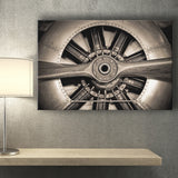 Airplane Propeller Stylish Canvas Prints Wall Art Decor - Paiting Canvas, Art Prints, Wall Decor, For Sale