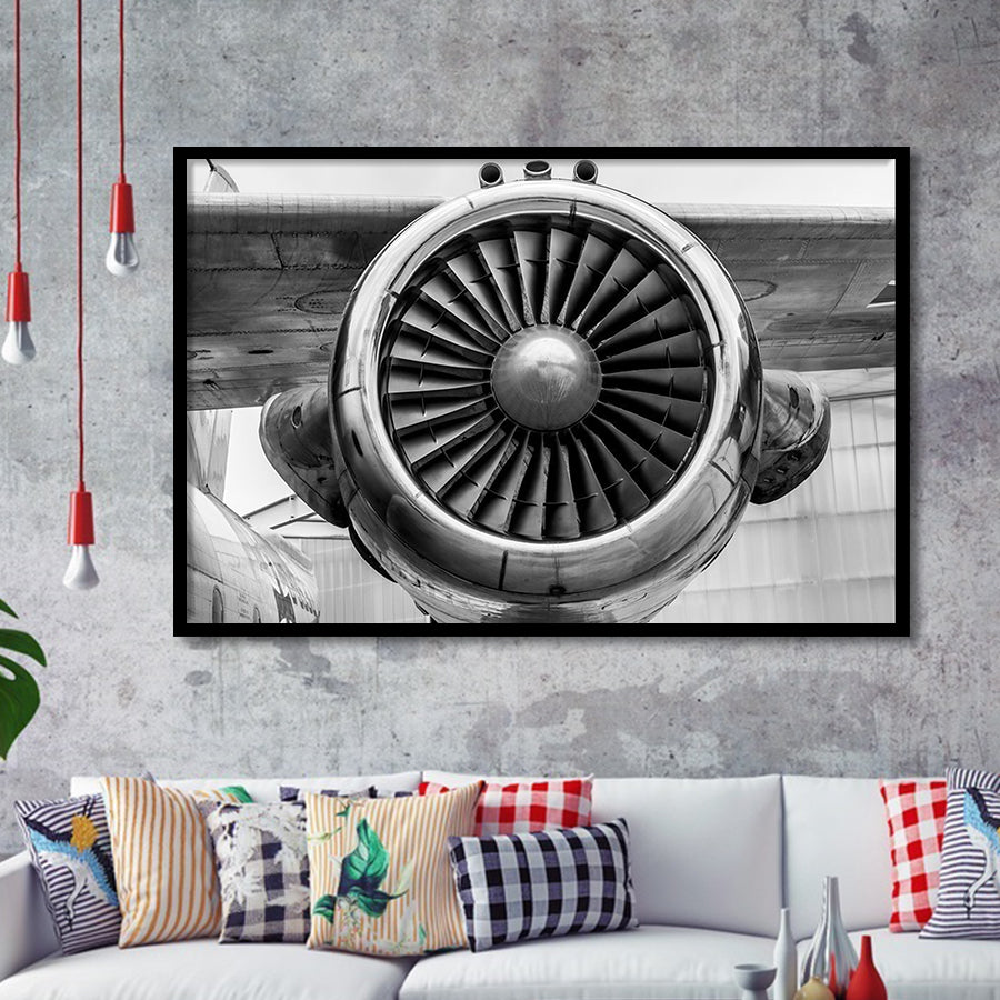 Airplane Wall Art Framed Art Prints Wall Art Decor, Framed Picture, Home Decor
