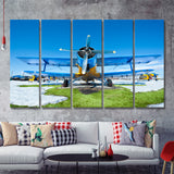 Airplanes Canvas Print Airplanes Wall 5 Piece B Canvas Prints Wall Art Decor - Painting Canvas, Multi Panels