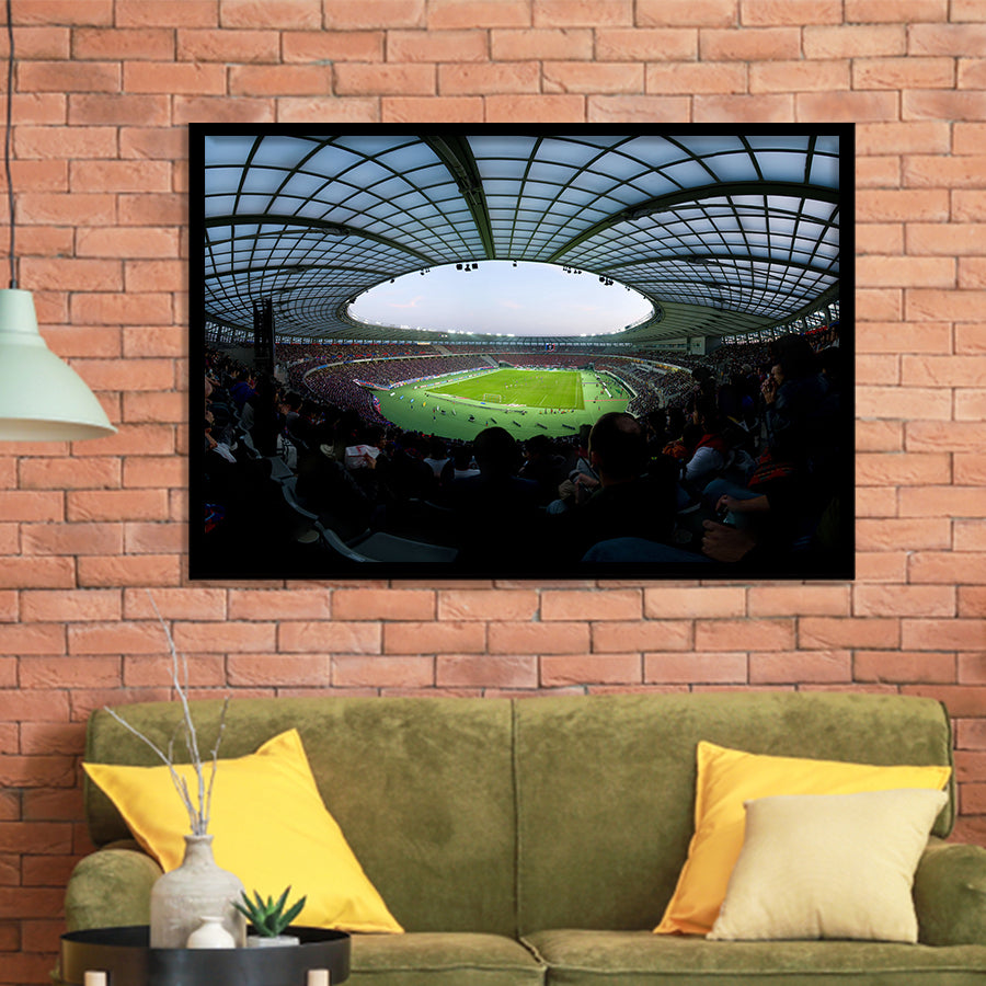 Ajinomoto Stadium, Stadium Canvas, Sport Art, Gift for him, Framed Art Prints Wall Art Decor, Framed Picture