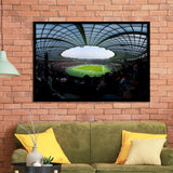 Ajinomoto Stadium, Stadium Canvas, Sport Art, Gift for him, Framed Art Prints Wall Art Decor, Framed Picture