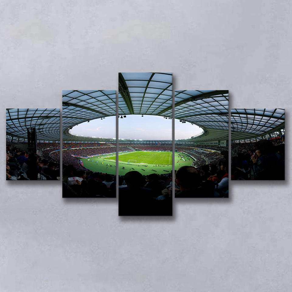 Ajinomoto Stadium, Stadium Canvas, Sport Art, Large Canvas, Multi Panels, Canvas Prints Wall Art Decor