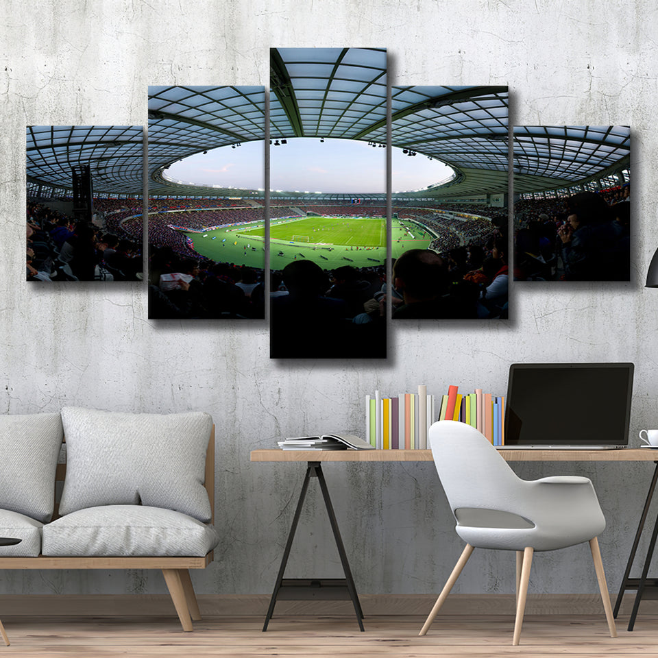 Ajinomoto Stadium, Stadium Canvas, Sport Art, Large Canvas, Multi Panels, Canvas Prints Wall Art Decor