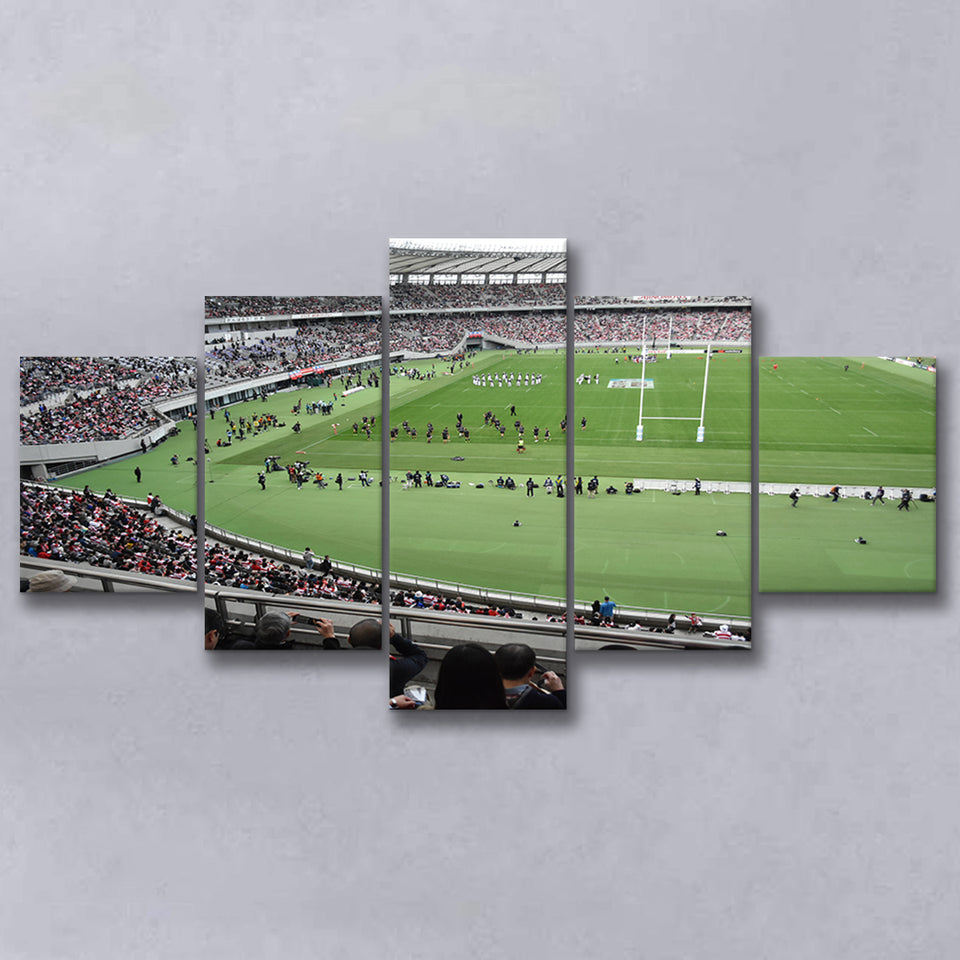 Ajinomoto Stadium in Chofu, Stadium Canvas, Sport Art, Large Canvas, Multi Panels, Canvas Prints Wall Art Decor