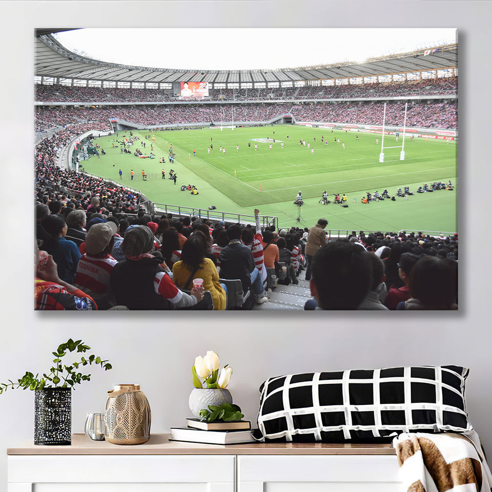 Ajinomoto Stadium in Tokyo, Stadium Canvas, Sport Art, Gift for him, Fan Gift, Canvas Prints Wall Art Decor
