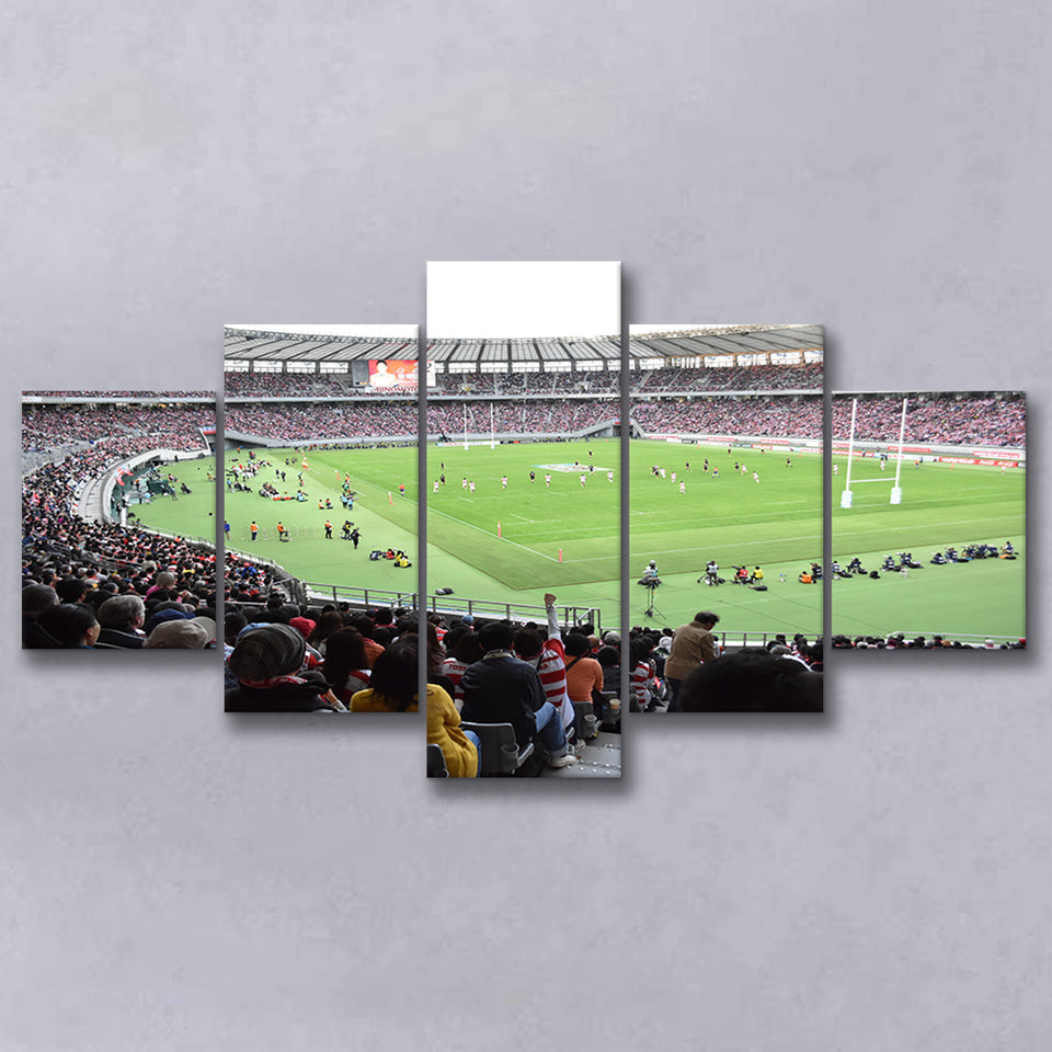 Ajinomoto Stadium in Tokyo, Stadium Canvas, Sport Art, Large Canvas, Multi Panels, Canvas Prints Wall Art Decor
