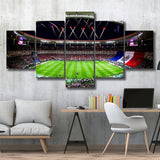 Akron Stadium, Stadium Canvas, Sport Art, Large Canvas, Multi Panels, Canvas Prints Wall Art Decor