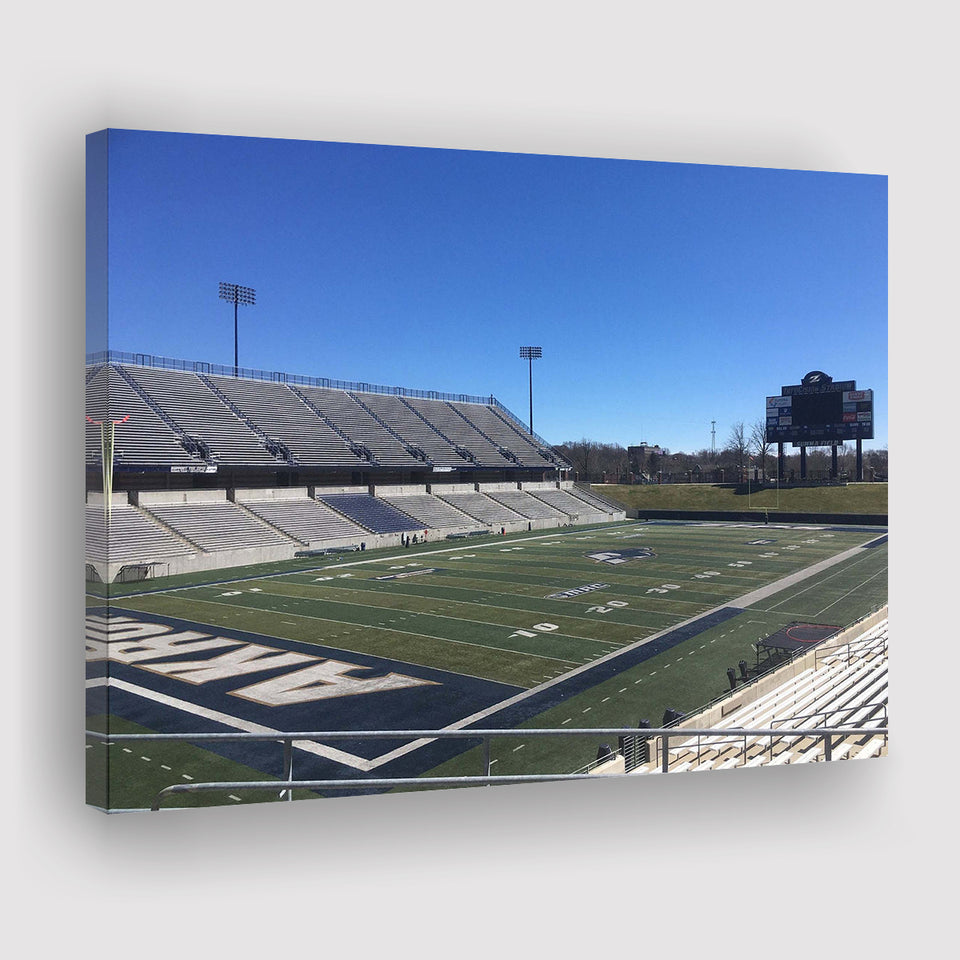 Akron Zips Wall Art InfoCision Stadium Canvas Prints,Sport Stadium Art Prints, Fan Gift, Wall Decor