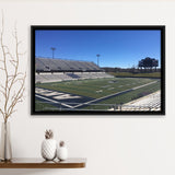 Akron Zips Wall Art InfoCision Stadium Framed Canvas Prints,Sport Stadium Art Prints, Fan Gift
