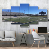 Akron Zips Wall Art InfoCision Stadium Canvas Prints,Multi Panels,Sport Stadium Art Prints, Fan Gift