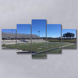 Akron Zips Wall Art InfoCision Stadium Canvas Prints,Multi Panels,Sport Stadium Art Prints, Fan Gift