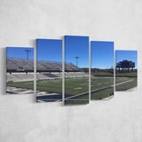 Akron Zips Wall Art InfoCision Stadium Canvas Prints,Multi Panels,Sport Stadium Art Prints, Fan Gift