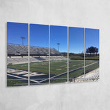 Akron Zips Wall Art InfoCision Stadium Canvas Prints,Multi Panels B,Sport Stadium Art Prints, Fan Gift