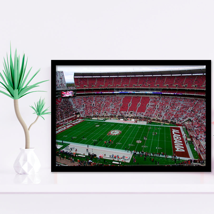 Alabama Crimson Tide Stadium Art Prints Bryant Denny Stadium Wall Art,Sport Stadium Art Prints, Fan Gift, Wall Decor