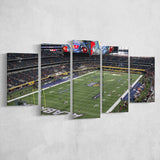 Alabama in Att Stadium, Stadium Canvas, Sport Art, Large Canvas, Multi Panels, Canvas Prints Wall Art Decor