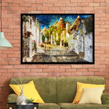 Alberobello, Alberobello Painting, Alberobello, Framed Art Prints Wall Art Home Decor, Ready to Hang
