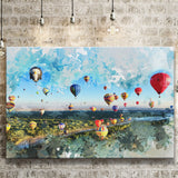 Albuquerque Balloon Fiesta Canvas Art Canvas Prints Wall Art Decor - Painting Canvas, Art Print, Home Decor, Ready to Hang