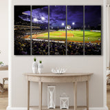 Alex Box Stadium, Stadium Canvas, Sport Art, Gift for him, Multi Panels B, Canvas Prints Wall Art Decor