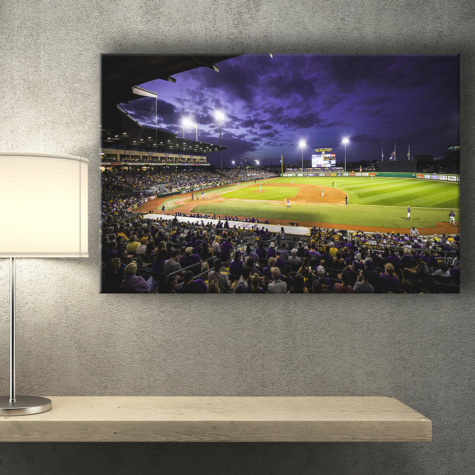 Alex Box Stadium, Stadium Canvas, Sport Art, Gift for him, Fan Gift, Canvas Prints Wall Art Decor