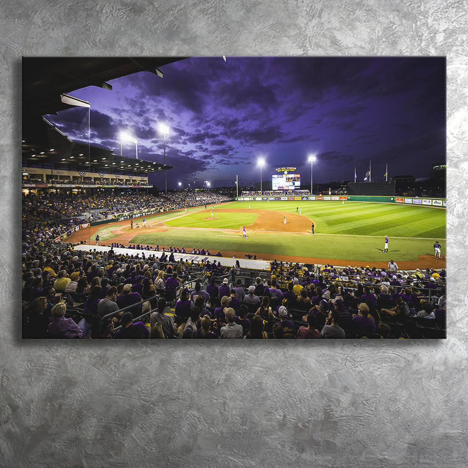 Alex Box Stadium, Stadium Canvas, Sport Art, Gift for him, Fan Gift, Canvas Prints Wall Art Decor