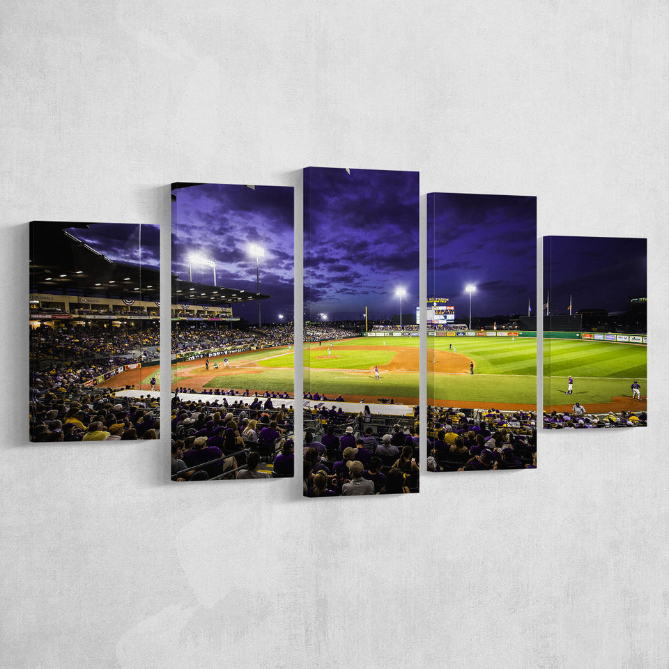 Alex Box Stadium, Stadium Canvas, Sport Art, Large Canvas, Multi Panels, Canvas Prints Wall Art Decor