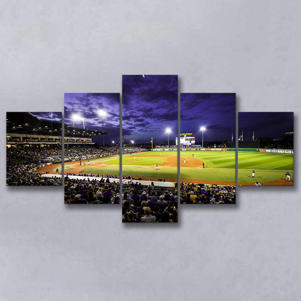 Alex Box Stadium, Stadium Canvas, Sport Art, Large Canvas, Multi Panels, Canvas Prints Wall Art Decor