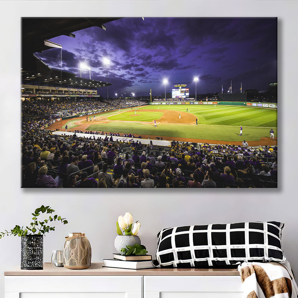 Alex Box Stadium, Stadium Canvas, Sport Art, Gift for him, Fan Gift, Canvas Prints Wall Art Decor