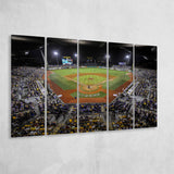 Alex Box Stadium in Louisiana, Stadium Canvas, Sport Art, Gift for him, Multi Panels B, Canvas Prints Wall Art Decor