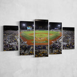 Alex Box Stadium in Louisiana, Stadium Canvas, Sport Art, Large Canvas, Multi Panels, Canvas Prints Wall Art Decor