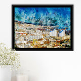 Algeria Framed Canvas Prints Wall Art Decor - Painting Canvas, Framed Picture, Home Decor