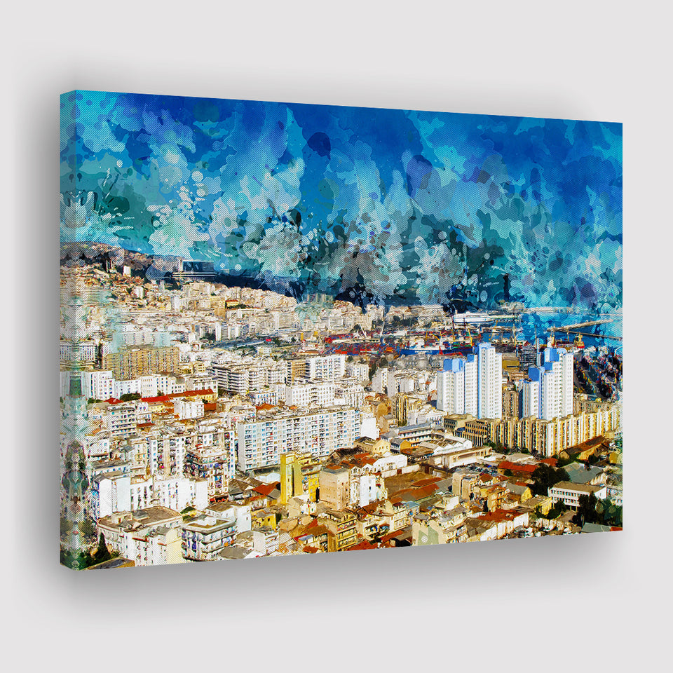 Algeria Canvas Prints Wall Art Decor - Painting Canvas, Art Print, Home Decor, Ready to Hang