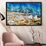 Algeria Framed Canvas Prints Wall Art Decor - Painting Canvas, Framed Picture, Home Decor