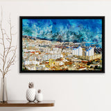 Algeria Framed Canvas Prints Wall Art Decor - Painting Canvas, Framed Picture, Home Decor