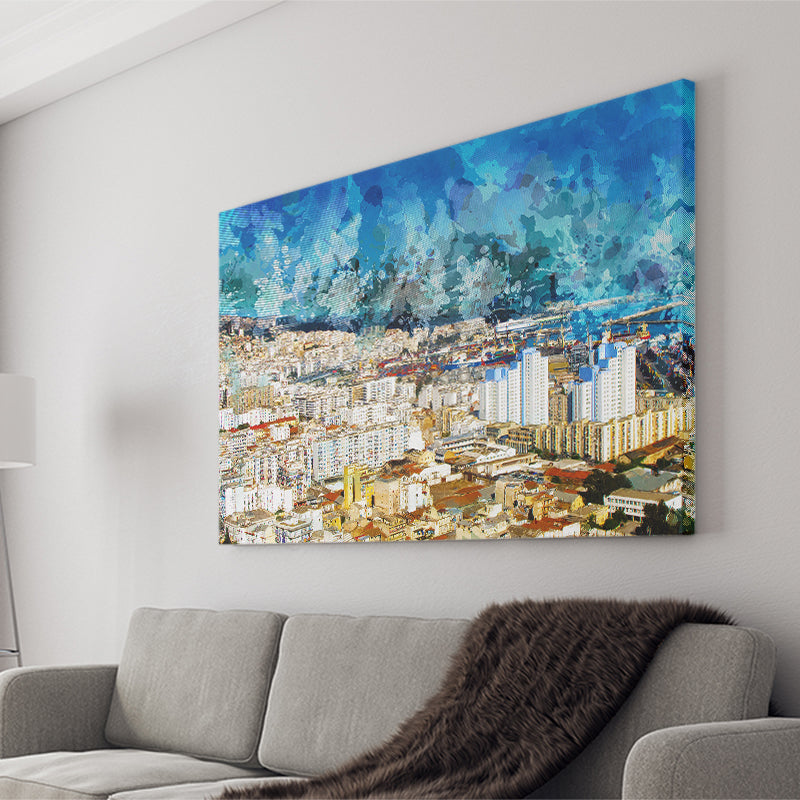 Algeria Canvas Prints Wall Art Decor - Painting Canvas, Art Print, Home Decor, Ready to Hang