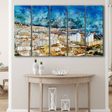 Algeria 5 Piece B Canvas Prints Wall Art Decor, Multi Panels,Large Canvas, Home Decor