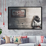 Alice Why Leave Wonderland Framed Art Prints Wall Decor - Painting Prints, Framed Picture