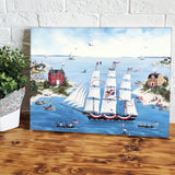 All Decked Out For The Fourth Canvas Wall Art - Canvas Prints, Prints For Sale, Painting Canvas,Canvas On Sale