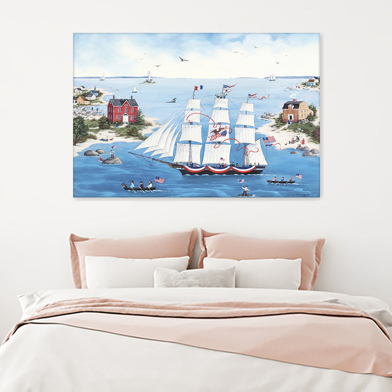 All Decked Out For The Fourth Canvas Wall Art - Canvas Prints, Prints For Sale, Painting Canvas,Canvas On Sale