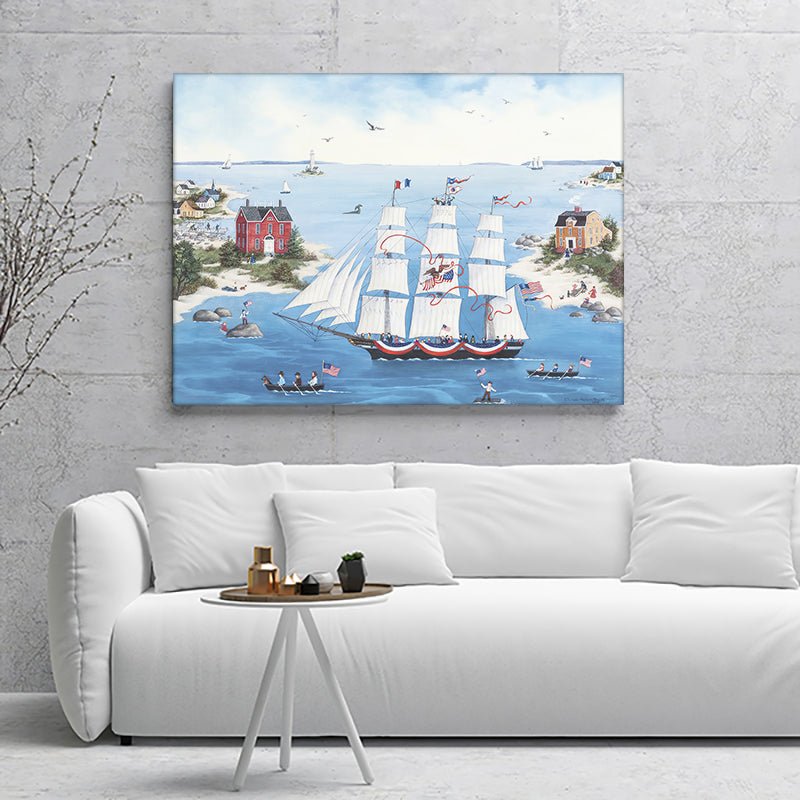 All Decked Out For The Fourth Canvas Wall Art - Canvas Prints, Prints For Sale, Painting Canvas,Canvas On Sale