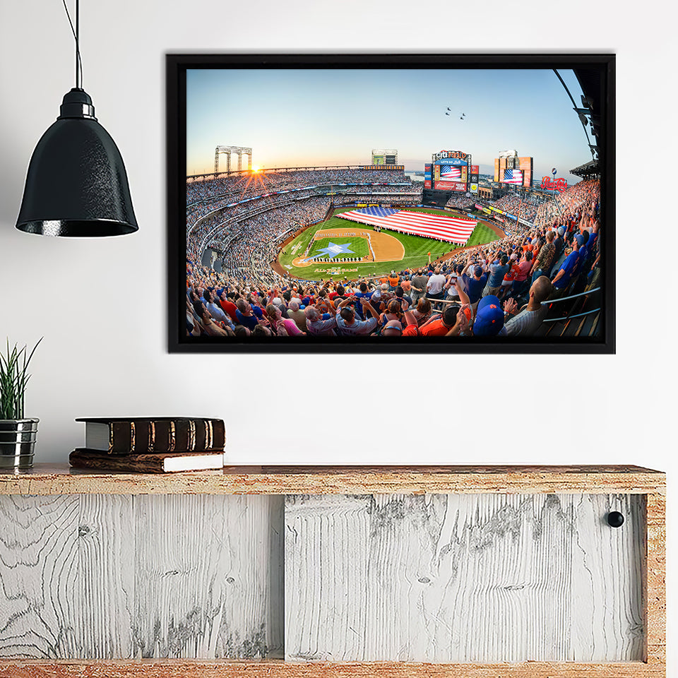 All Field Related United States Framed Canvas Prints Wall Art - Painting Prints, Home Wall Decor, Painting Canvas